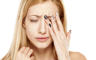 Болит глаз при моргании и надавливании: когда моргаю, больно